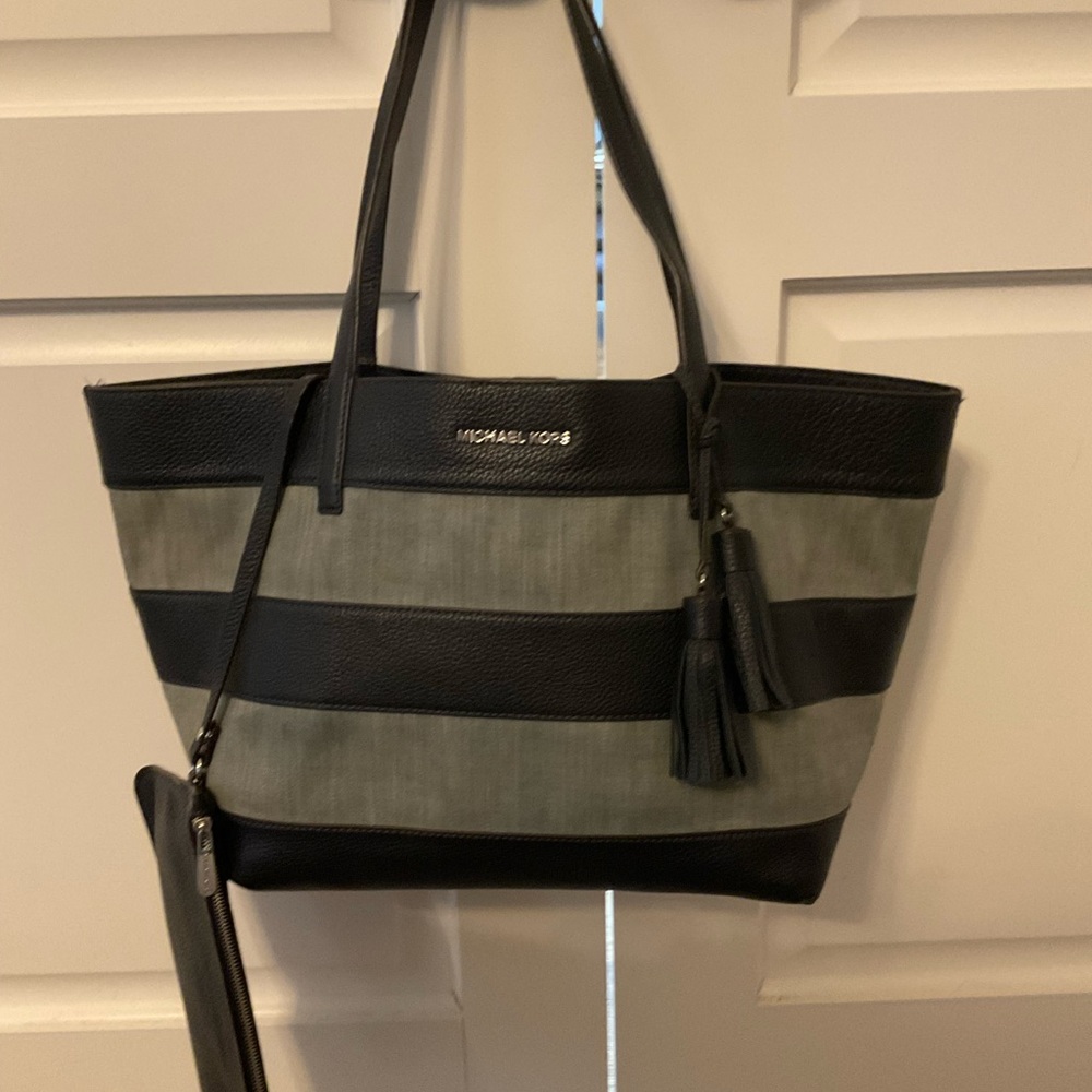 Michael Kors Denim Large Tote